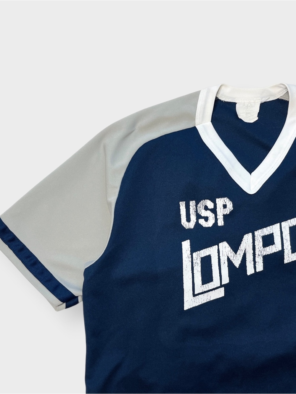 Vintage 70s USP Lompoc Baseball Jersey Shirt, US Penitentiary Prison Jail 80s L - Picture 3 of 6